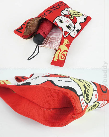 🇯🇵Japan♡ 2025 Latest Popular Japanese Pattern Knitted Vest Bag
 santos 2025 JapaneseStyle Knitted Vest Bag ニットバッグ