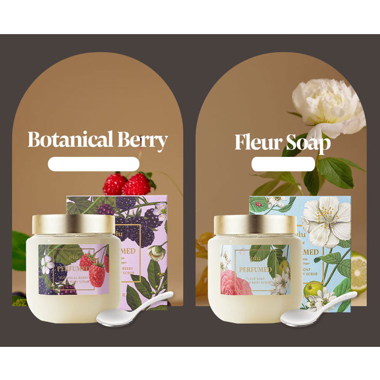 🇰🇷韓國｜來個保濕去角質死皮SPA｜PLU Perfumed Sea Salt Body Scrub 深層瑩亮身體磨砂鹽磨砂膏500g