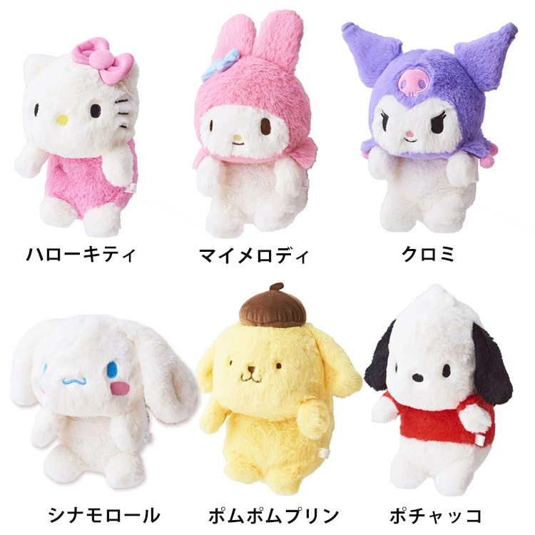 🇯🇵日本 ♡ SANRIO 改善坐姿公仔 姿勢 矯正 SANRIO characters Posture Pal Support for hunchback correction posture improvement ふんばるず サンリオキャラクターズ コラボ(ハローキティ/マイメロディ/クロミ/シナモロール/ポムポムプリン/ポチャッコ/ハンギョドン)
