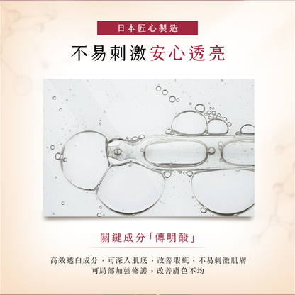 (特價售完即止) 🇯🇵日本 Tunemakers 傳明酸藥用美白原液 Tranexamic Acid｜抑制雀斑和斑點，防止乾燥引致皮膚粗糙｜トラネキサム酸 10ml/30ml