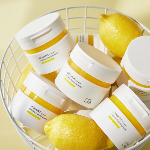 🇯🇵日本｜精準卸除髒污，一抹淨卸｜JPS LABO UNLABEL LAB 超快毛孔淨透維他命VC卸妝霜 90g VITAMIN C Cleansing Balm V アンレーベルラボ クレンジングバーム メイク落とし 洗顔 毛穴 角質 黒ずみ ビタミンC誘導体