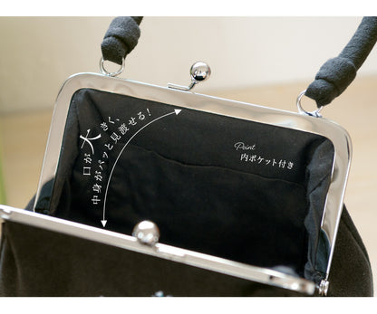 🇯🇵JAPAN Vintage ♡ Bags(Frame Purse/Frame Clutch/Kuchi Bag/Wallet)｜ 🇯🇵日本古著 ♡ 手袋(金襴錦織西陣織和裝手袋/口金袋/銀包)｜🔎 ss-vin393  薔薇 がま口バッグ 蛙口包 扣式錢包