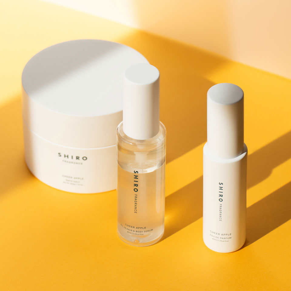🇯🇵日本 [限定] SHIRO Cheer Apple 系列｜綻放水果和花朵香氣帶來愉快的氛圍｜CHEER APPLE Eau De Parfume / シロ チアアップル  オードパルファン ヘアバーム