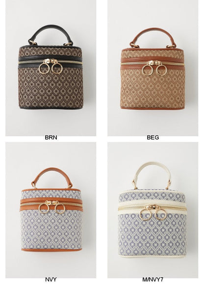 🇯🇵日本｜復古感十足｜MOUSSY MONOGRAM VANITY 水桶袋 モノグラム バニティーバッグ バッグ