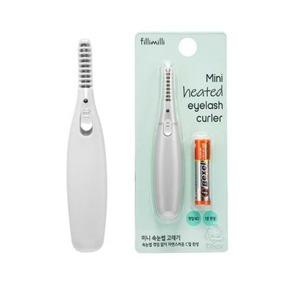 (現貨)🇰🇷韓國｜韓國熱賣斷貨王🔥太陽花睫毛easy get｜FILLIMILLI Mini Heated Eyelash Curler 迷你電睫毛棒 필리밀리 미니속눈썹 고데기