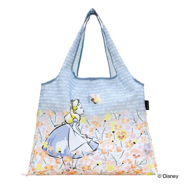 🇯🇵日本♡ DISNEY ALICE 2WAY eco bag Tote Bag 日版 迪士尼愛麗絲2用環保袋 折疊購物袋 53x40cm
