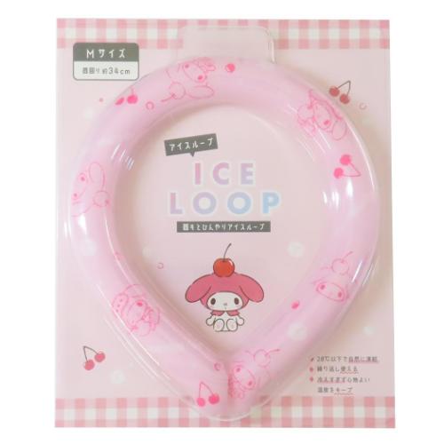 🇯🇵日本 SANRIO Melody 冰感降溫頸圈 Sanrio Ice Loop Cooling Neck Wrap - My Melody サンリオ トムジェリ ネッククーラー