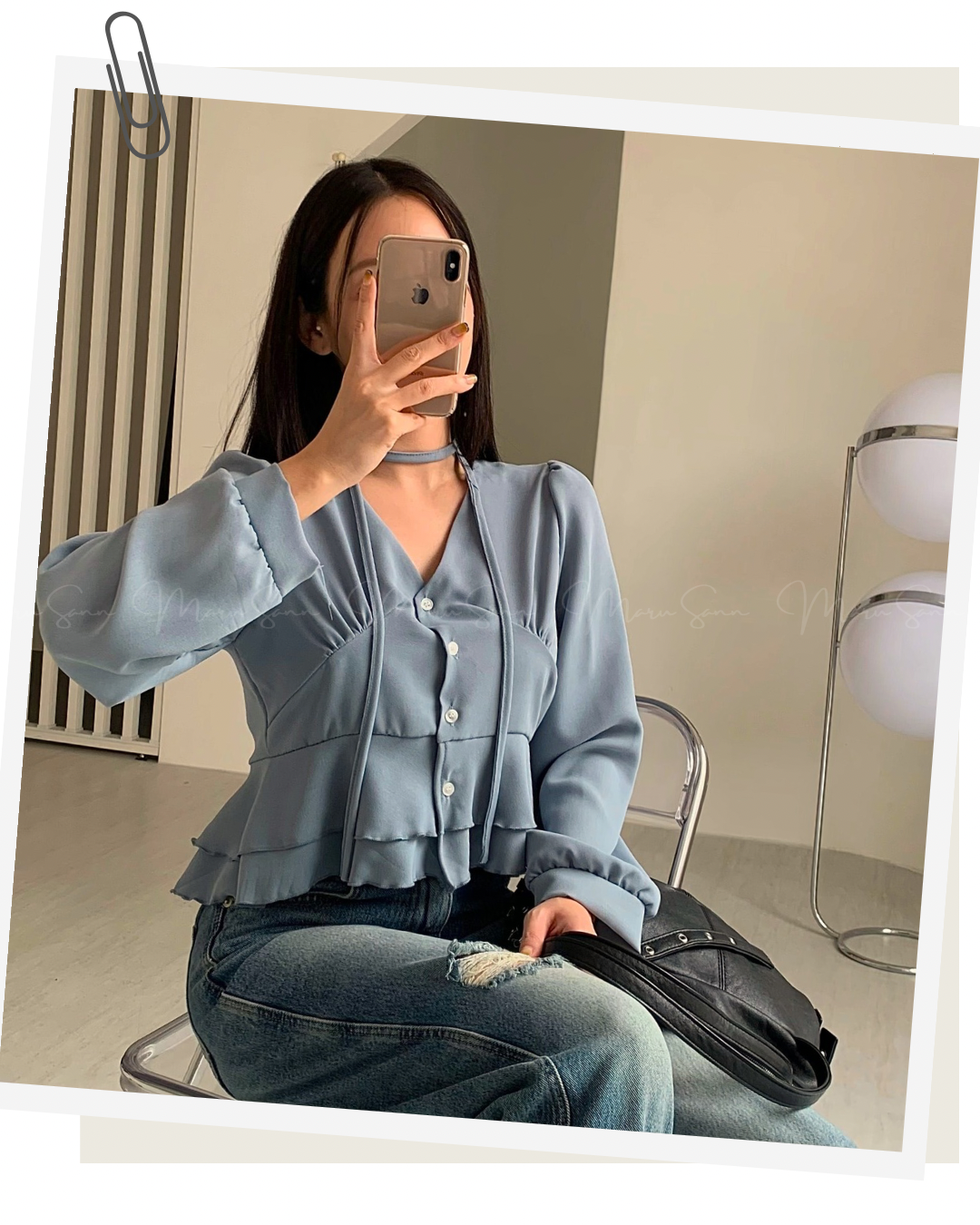 🇰🇷KOREA ♥ 荷葉邊襯衫 Ruffled shirt SS-KSS98935388