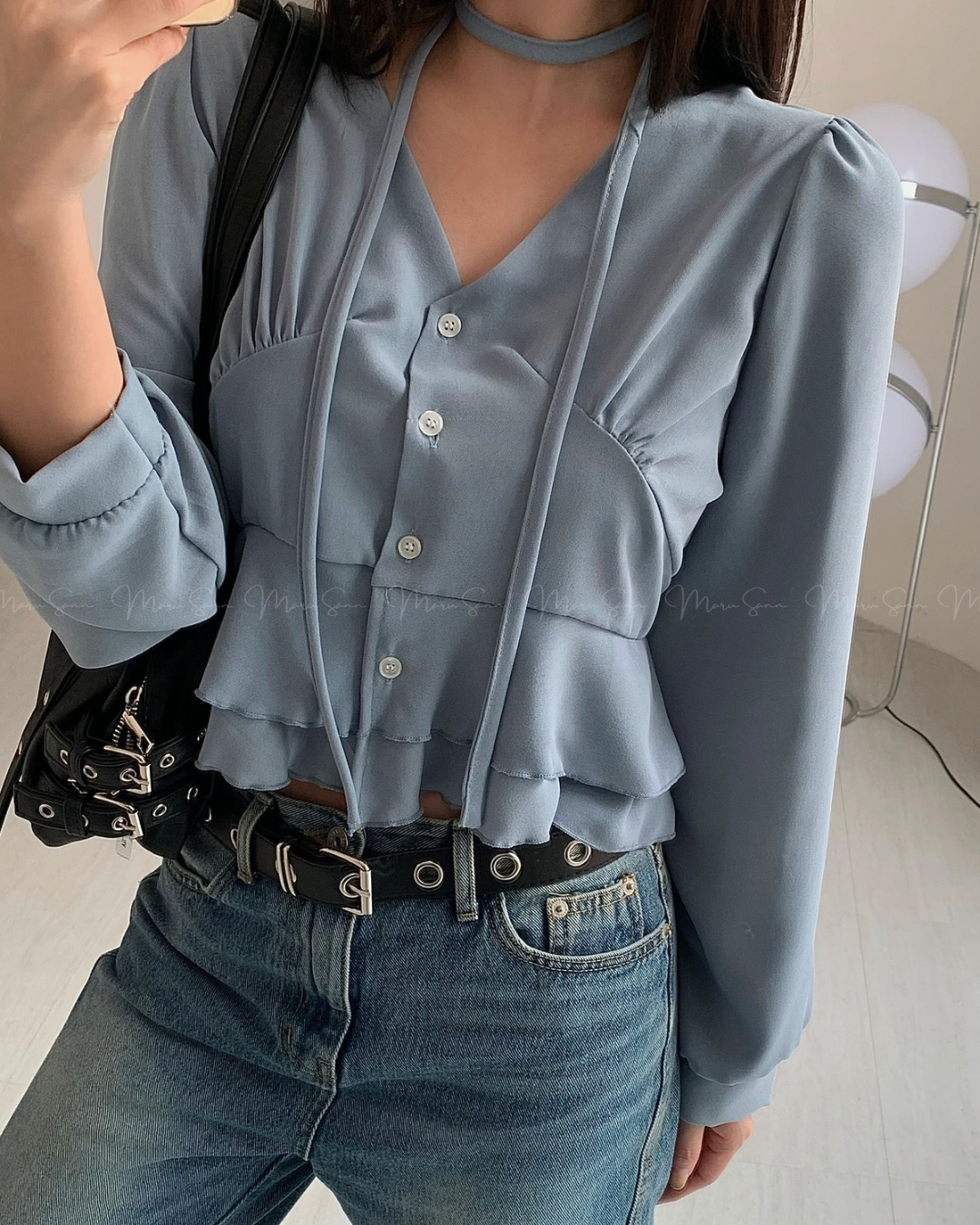 🇰🇷KOREA ♥ 荷葉邊襯衫 Ruffled shirt SS-KSS98935388