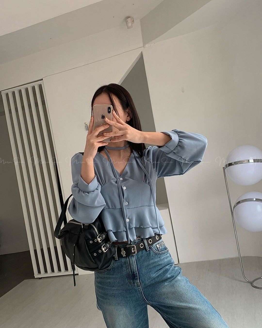 🇰🇷KOREA ♥ 荷葉邊襯衫 Ruffled shirt SS-KSS98935388