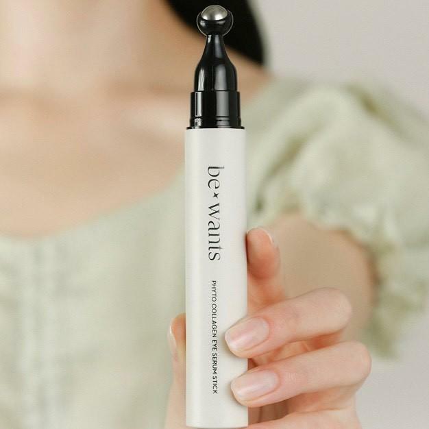 🇰🇷韓國｜拉提眼肌，減少浮腫 ｜BE WANTS 膠原蛋白淡紋保濕消腫滾珠眼霜15ml BEWANTS Phyto Collagen Eye Serum Stick