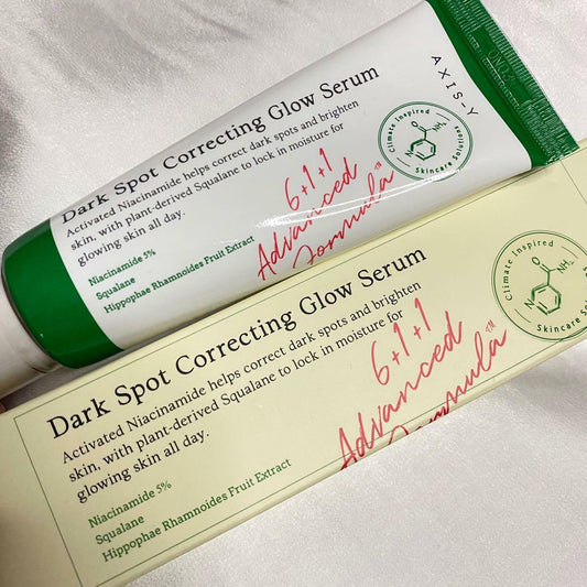 🇰🇷韓國｜韓國銷量破百萬，降紅+補濕+美白退印｜AXIS-Y 5% B3亮膚淡斑淡印精華50ml Dark Spot Correcting Glow Serum