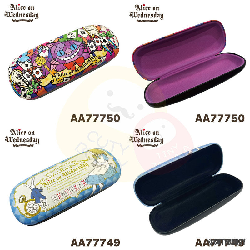 🇯🇵日本 ALICE 眼鏡盒 Glasses case 不思議の国のアリス メガネ プレゼント AA77748 / AA77749 / AA77750