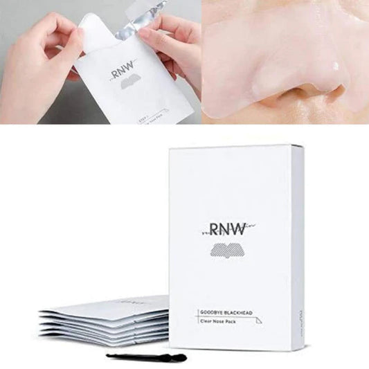 🇰🇷韓國｜不傷肌膚完美懶人去黑頭｜RNW 2步去黑頭鼻貼粉刺套裝  Goodbye Blackhead Clear Nose Pack