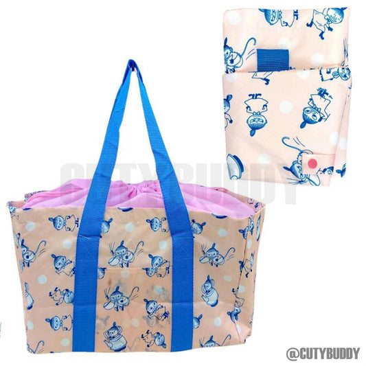 🇯🇵日本 阿美大size可摺保冷袋  KeepCool Regikago Bag MOOMIN 保冷・保温　レジかごバッグ