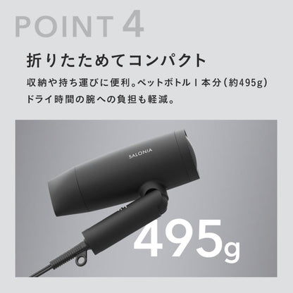🇯🇵日本 SALONIA 大風量風筒 Hair Dryer サロニア サロニア スピーディー イオン ドライヤー