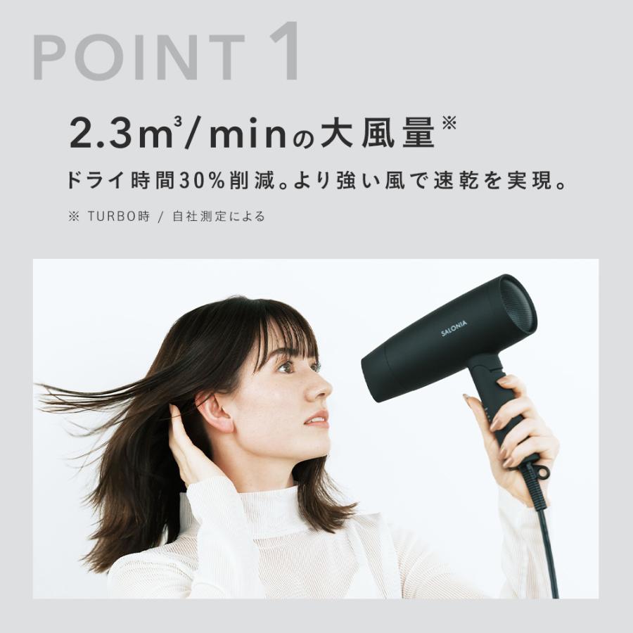 🇯🇵Japanese SALONIA high-volume hair dryer Hair Dryer – TINYZAKKAYA