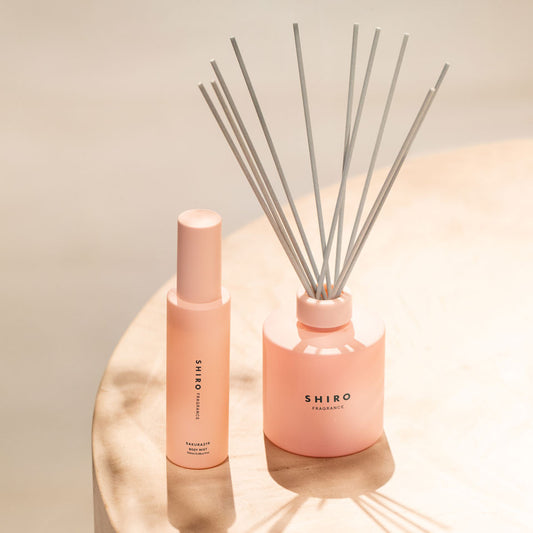 🇯🇵日本 SHIRO 2024春季限定 🌸櫻花系列 身體噴霧/室內擴香 FRAGRANCE SAKURA219 BODY MIST / FRAGRANCE DIFFUSER
 さくら219 ボディミスト / フレグランスディフューザー