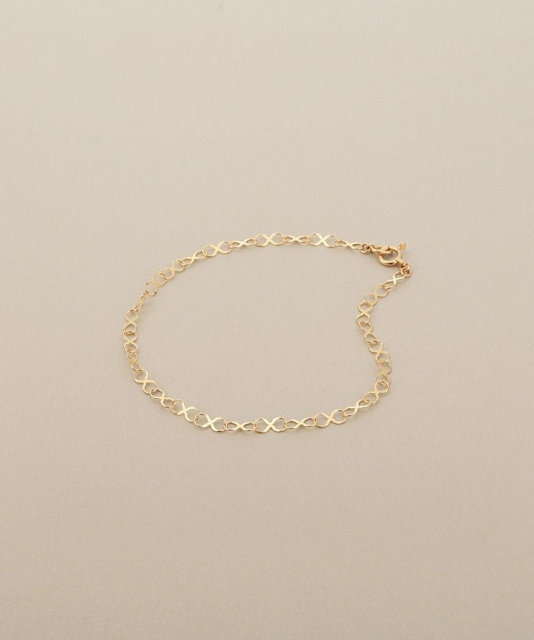🇯🇵 JAPAN ♥ COCOSHNIK K10X Large Chain Bracelet 大8字鏈條 手鍊