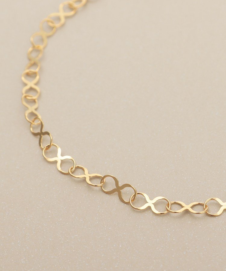🇯🇵 JAPAN ♥ COCOSHNIK K10X Large Chain Bracelet 大8字鏈條 手鍊