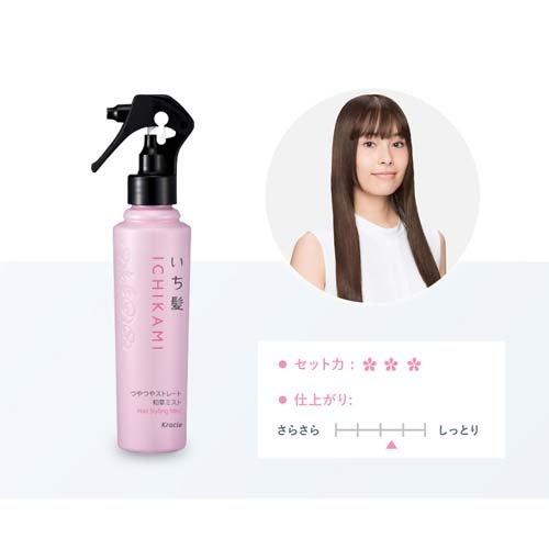 🇯🇵日本 KRACIE Ichikami 頭髮造型噴霧 Hair Styling Mist いち髪　つやつやストレート和草ミスト