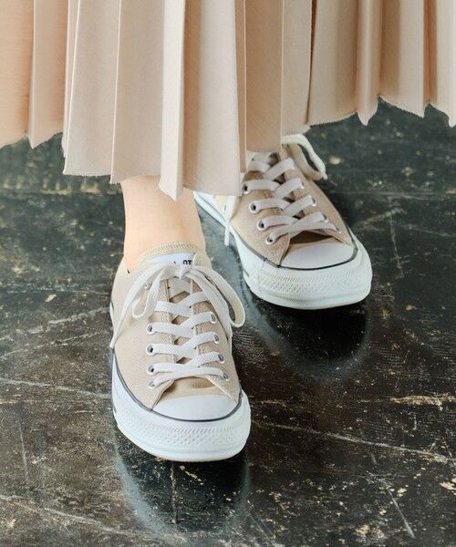 🇯🇵日本 ￨ CONVERSE  CANVAS ALL STAR COLORS OX コンバース　キャンバス　オールスター　カラーズ　OX ベージュ ★