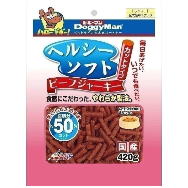 🇯🇵日本 DOGGYMAN 狗零食健康低脂軟牛肉條 420g ドギーマン ヘルシーソフトビーフジャーキー