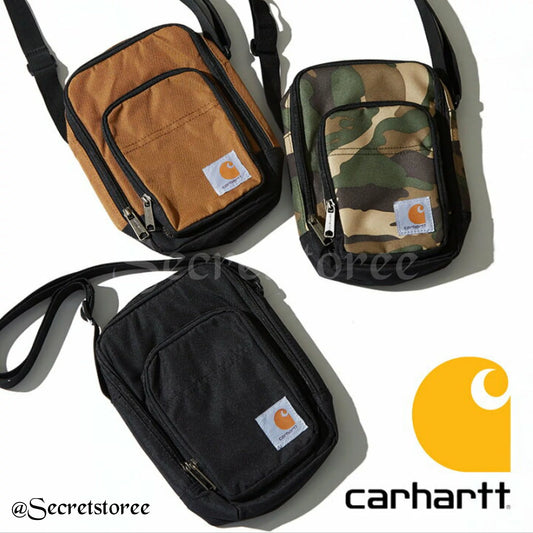 🇯🇵日本 CARHARTT Gloss Body Gear Organizer 斜咩袋 迷你袋 カーハート ショルダーバッグ ポーチ 小物入れ バッグ メンズ レディース ブラウン