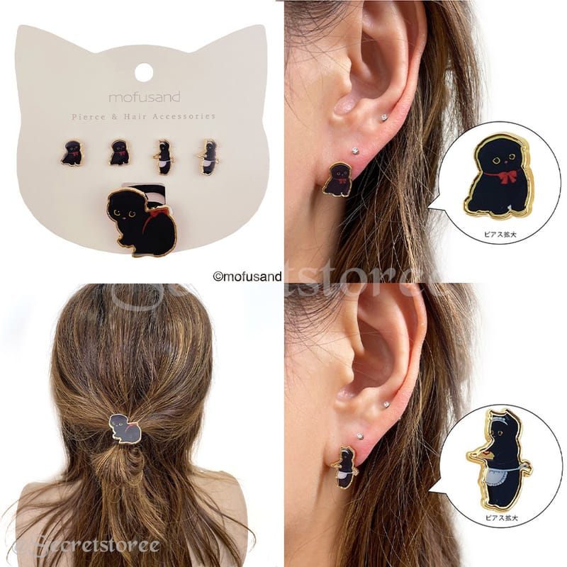 🇯🇵日本 MOFUSAND 耳環飾品套裝(共6款) earring set SS-MD46710 SS-MD46709 SS-MD46706 SS-MD46705 SS-MD46707 SS-MD46708