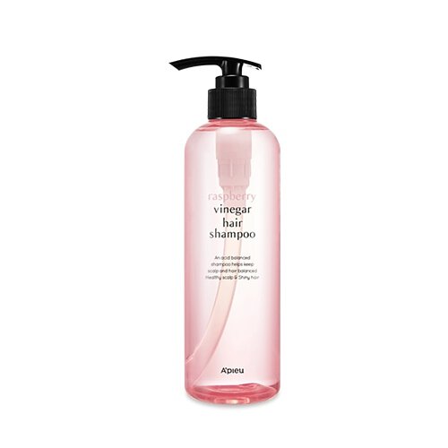 🇰🇷韓國 APIEU Raspberry Vinegar Hair Shampoo 覆盆子 莓果醋洗頭水 라즈베리 식초 헤어 샴푸 500ml