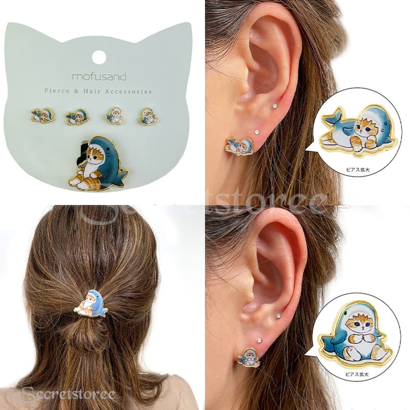 🇯🇵日本 MOFUSAND 耳環飾品套裝(共6款) earring set SS-MD46710 SS-MD46709 SS-MD46706 SS-MD46705 SS-MD46707 SS-MD46708