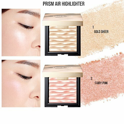 🇰🇷韓國｜MAC生薑平替 大部分人都適合的高光｜CLIO Prism Air Highlighter（01，02色）波紋打亮水波紋打亮腮紅