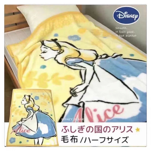 (現貨售完即止) 🇯🇵日本 ALICE黃色軟林林毛毯 100x140cm Alice blanket  アリス毛布