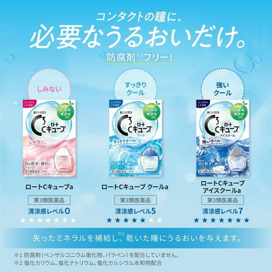 🇯🇵日本 樂敦製藥 ROHTO C3 眼藥水 13ml C Cube eyedrop ロートCキューブ