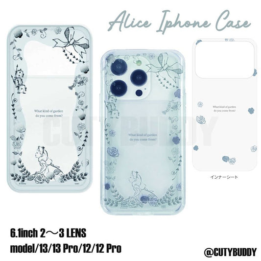 (預訂)🇯🇵日本 SHOWCASE+2022 愛麗絲夢遊仙境 ALICE Iphone case 13/13 Pro/12/12 Pro アリス DNG-27AC