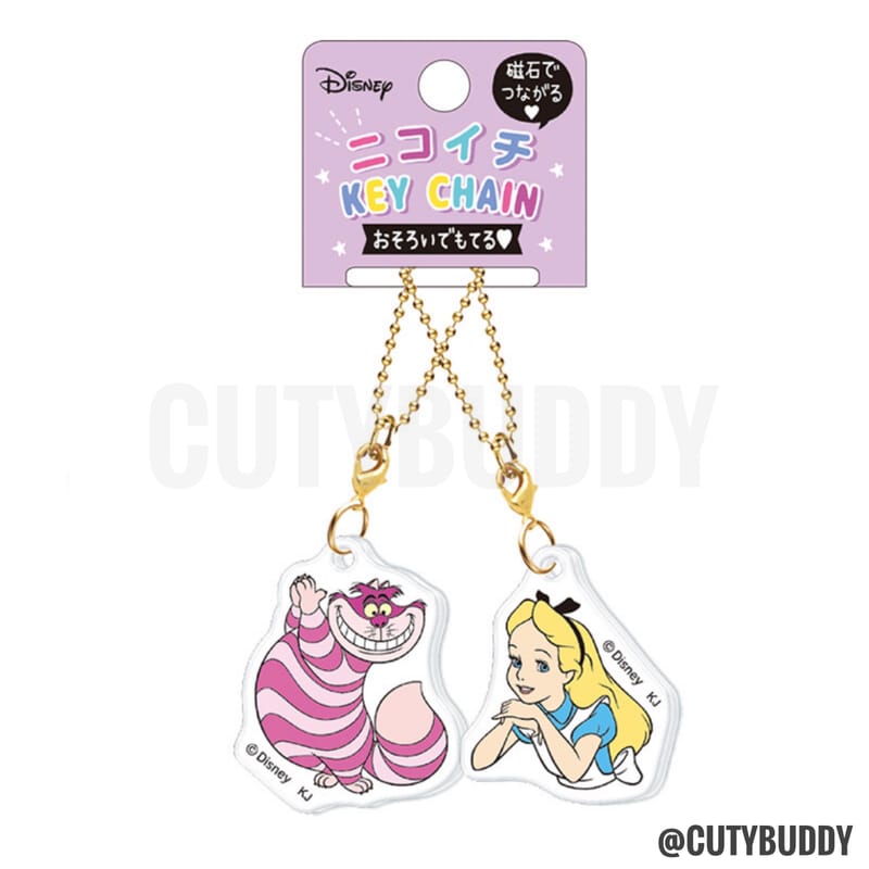 🇯🇵日本 DISNEY ALICE Key Chain 愛麗絲 妙妙貓鎖匙扣 4月下旬發售