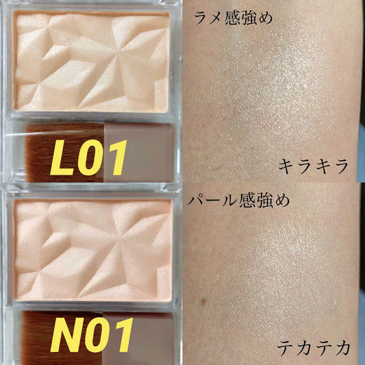 🇯🇵日本 CANMAKE Highlighter Palette 光影粉 キャンメイク ハイライター (N01 Silky Beige 柔和米色 L01 Champagne Gold 香檳金色)