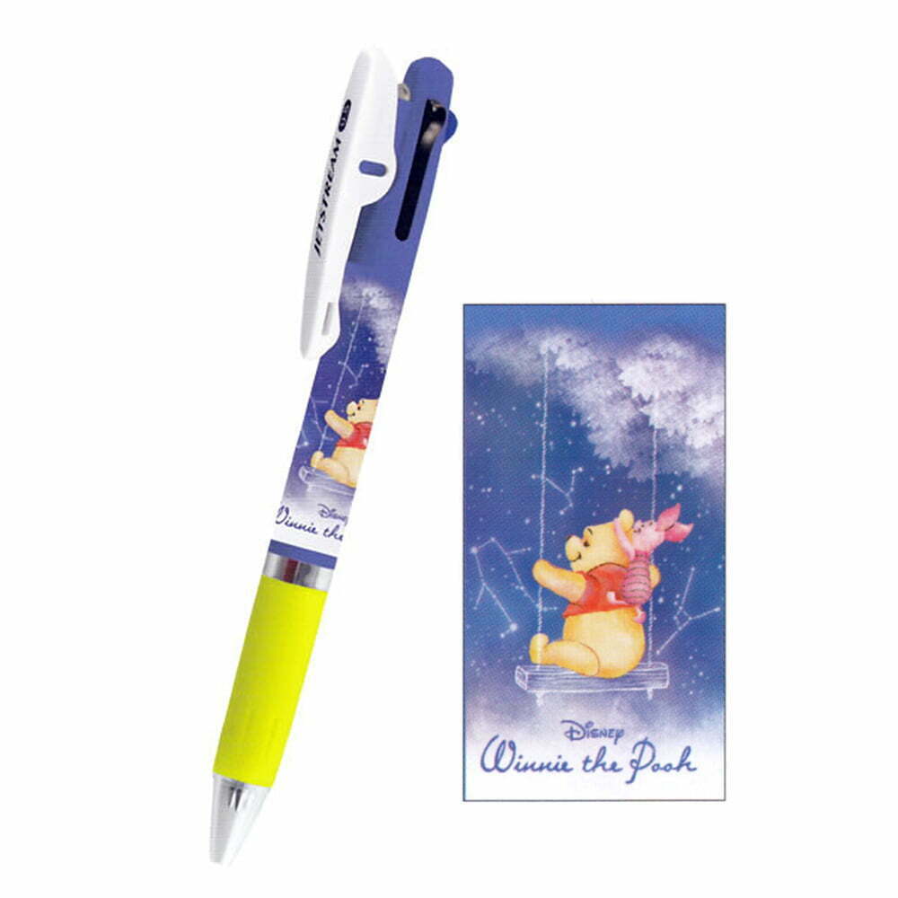 🇯🇵日本 JETSTREAM Winnie the Pooh 小熊維尼 3色筆 （lc03710823--tb）Japan Disney Jetstream 3 Color Multi Ball Pen