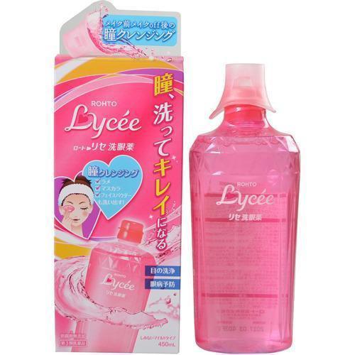 樂敦 Lycee 洗眼薬 ROHTO Eyewash Eyes Cleansing Lotion ロートリセ 洗眼薬 450ml