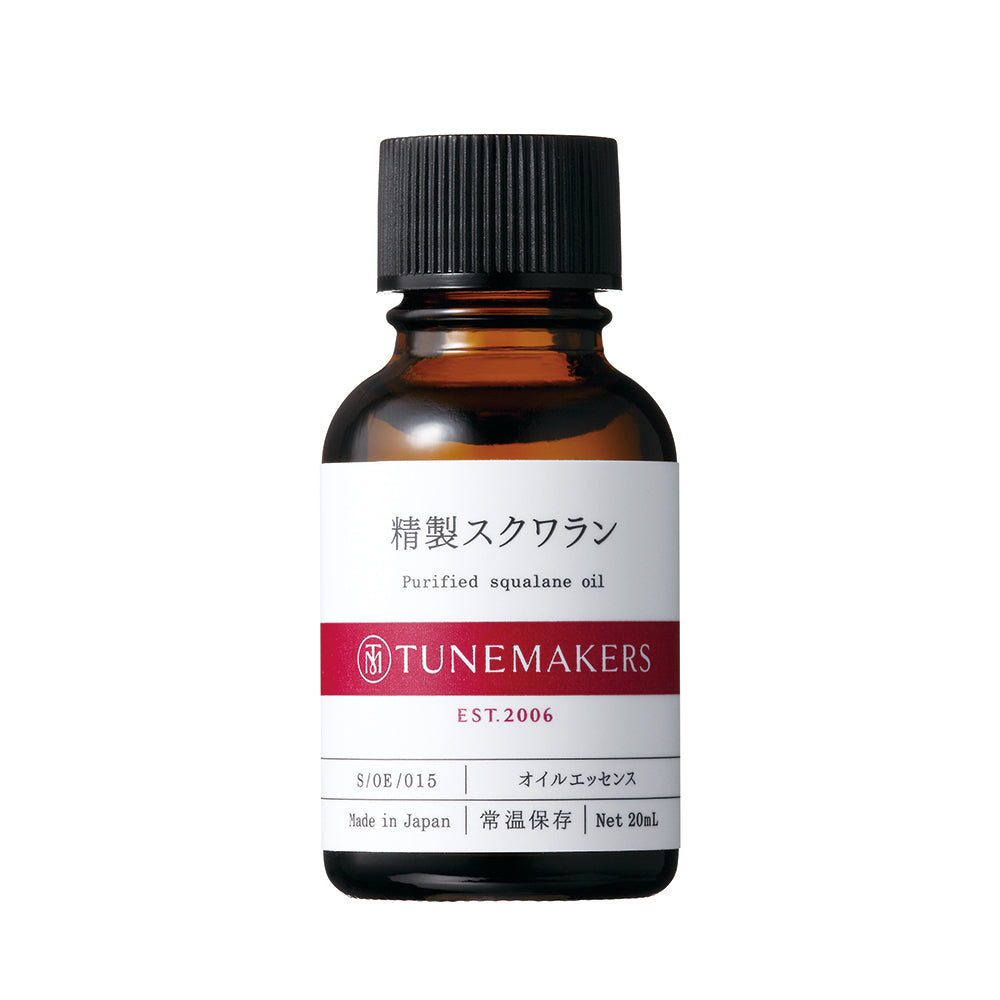 TUNEMAKERS 精制角鲨烷原液 Pure Squalane Oil 精製スクワラン 20mL 修復&強化肌膚天然保護膜