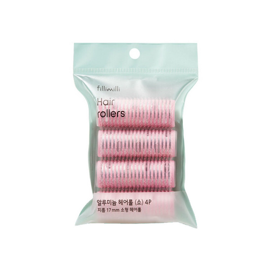 🇰🇷韓國 FILLIMILLI 瀏海蓬鬆髮卷4件組 Hair Rollers (L) 4 Pieces 필리밀리 알루미늄 헤어롤 4p (대)