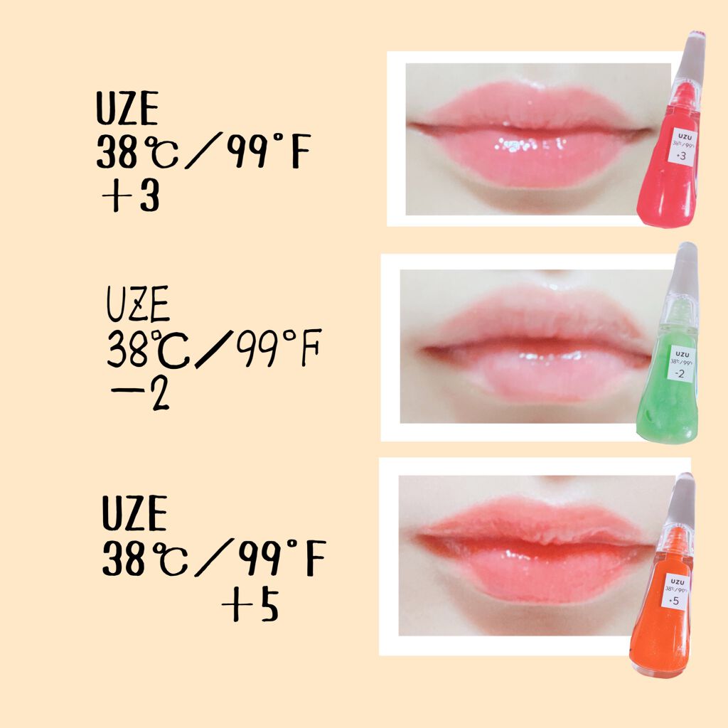 🇯🇵日本 UZU FLOWFUSHI lip38°c 唇部修護精華 UZU FLOWFUSHI Uzu Lip Treatment 38 リップトリートメント (リップ美容液)