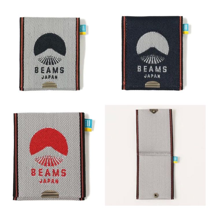 (現貨/預訂) 🇯🇵日本 高田織物 × BEAMS JAPAN 別注版摺疊CARDHOLDER / COINSBAG