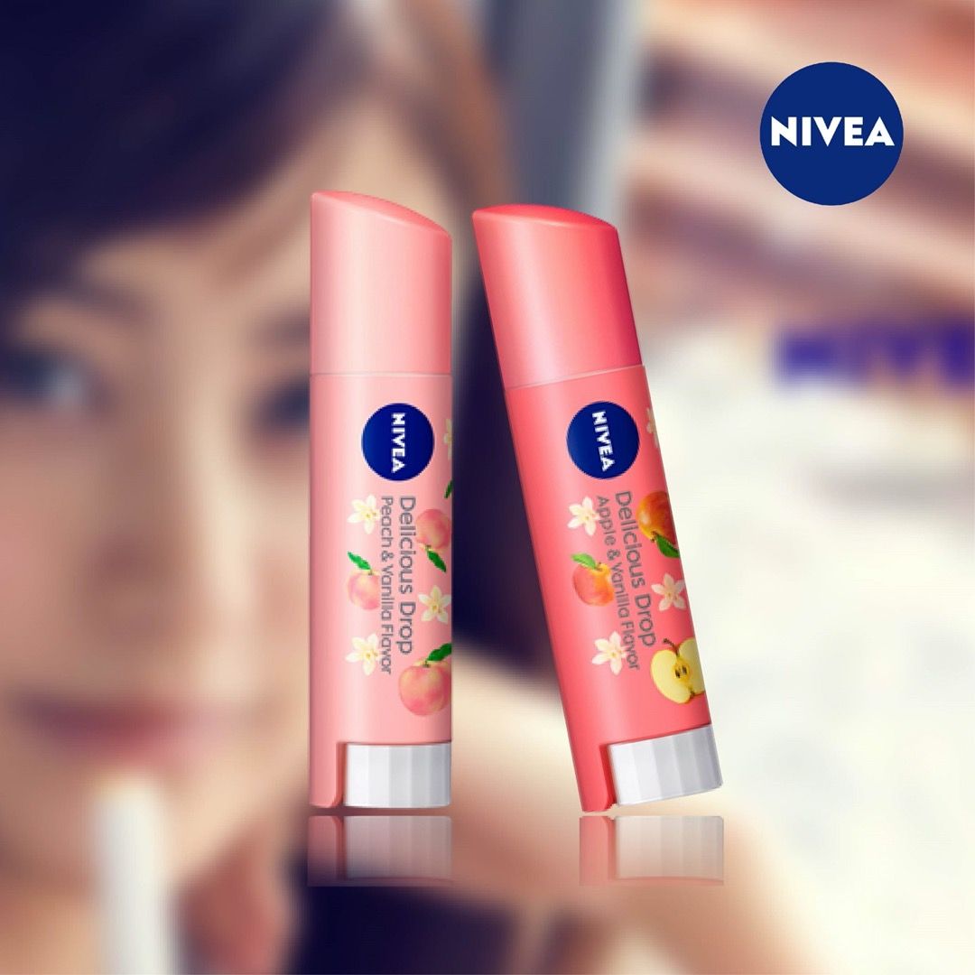 🇯🇵日本 NIVEA Flavour Lip Delicious Drop 果香潤唇膏 ニベア フレーバーリップ デリシャスドロップ
