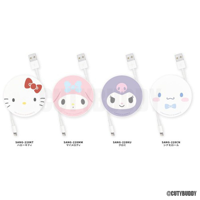 🇯🇵日本SANRIO cable收納器 Sanrio Characters Cord Reel Case 2022 サンリオキャラクターズ コードリールケース